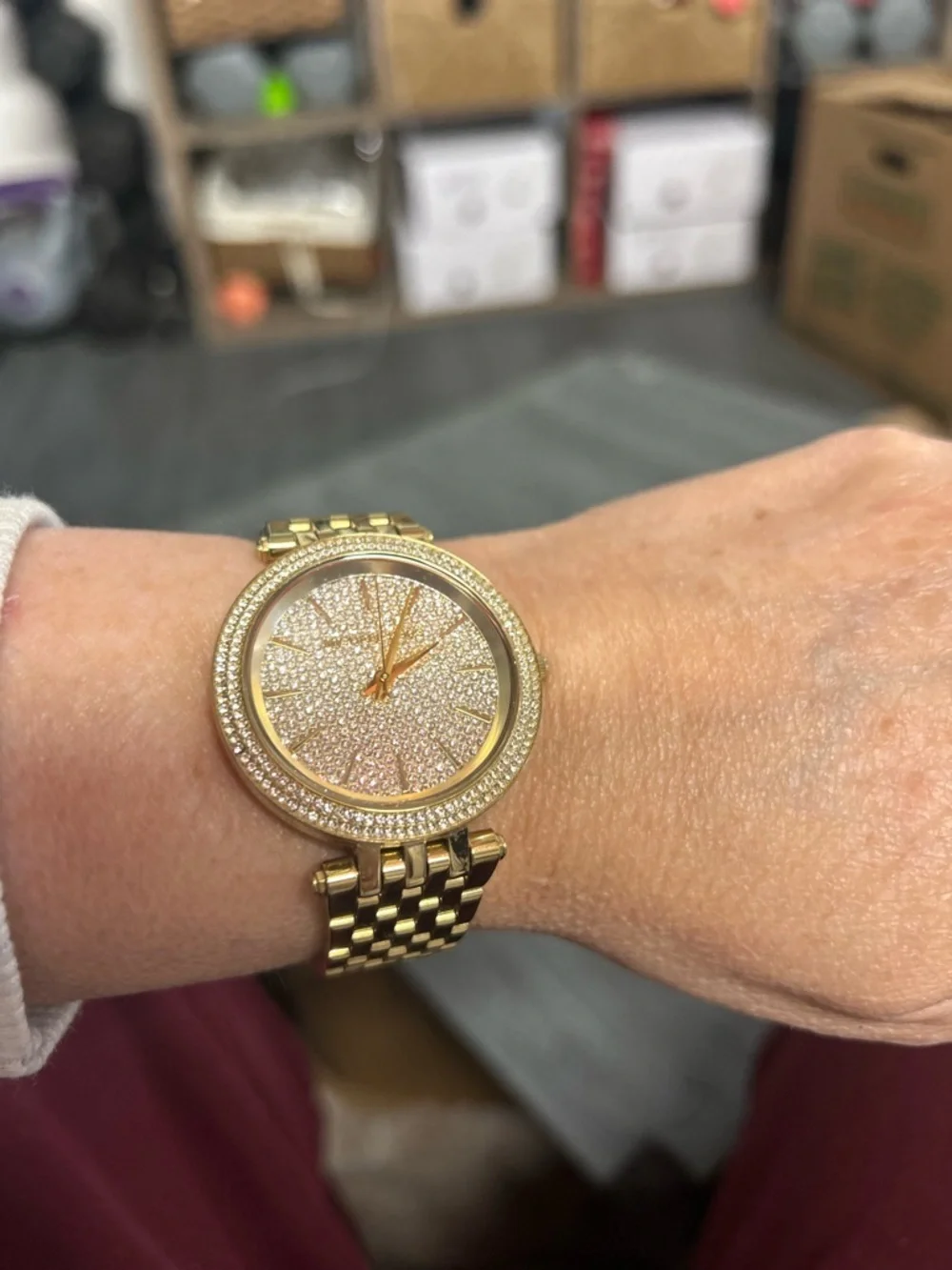 Michael Kors sparkling pavé
